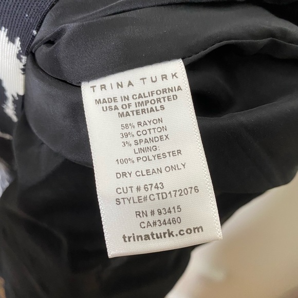 Trina Turk short sleeve dress size 12 - Picture 4 of 4